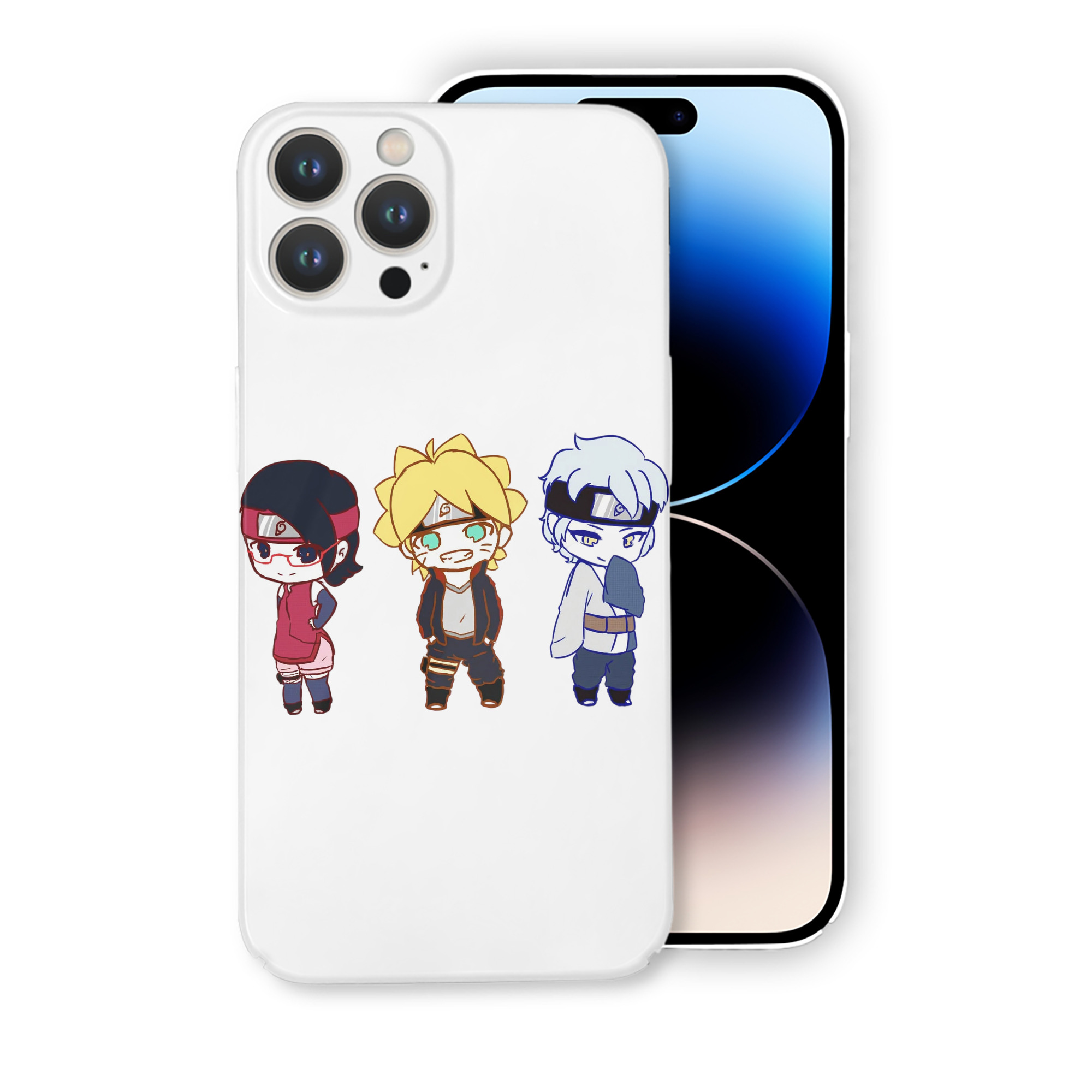 （画像用） NARUTO -ナルト- うずまき ボルト Uzumaki Boruto 【iPhone 14シリーズ対応】ハードケース